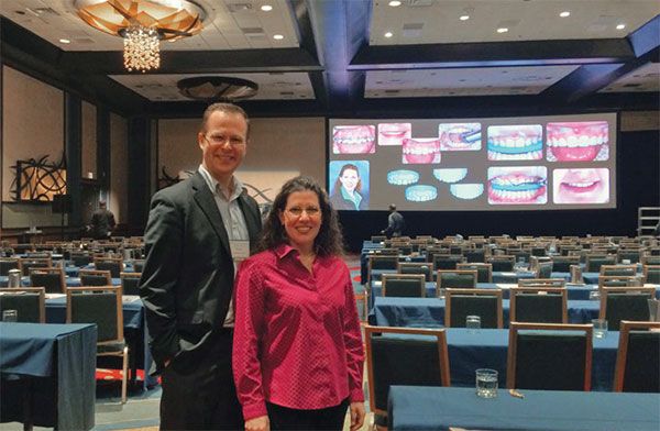 Dr. Shotell and her husband show their interdisciplinary treatment around the country at national meetings