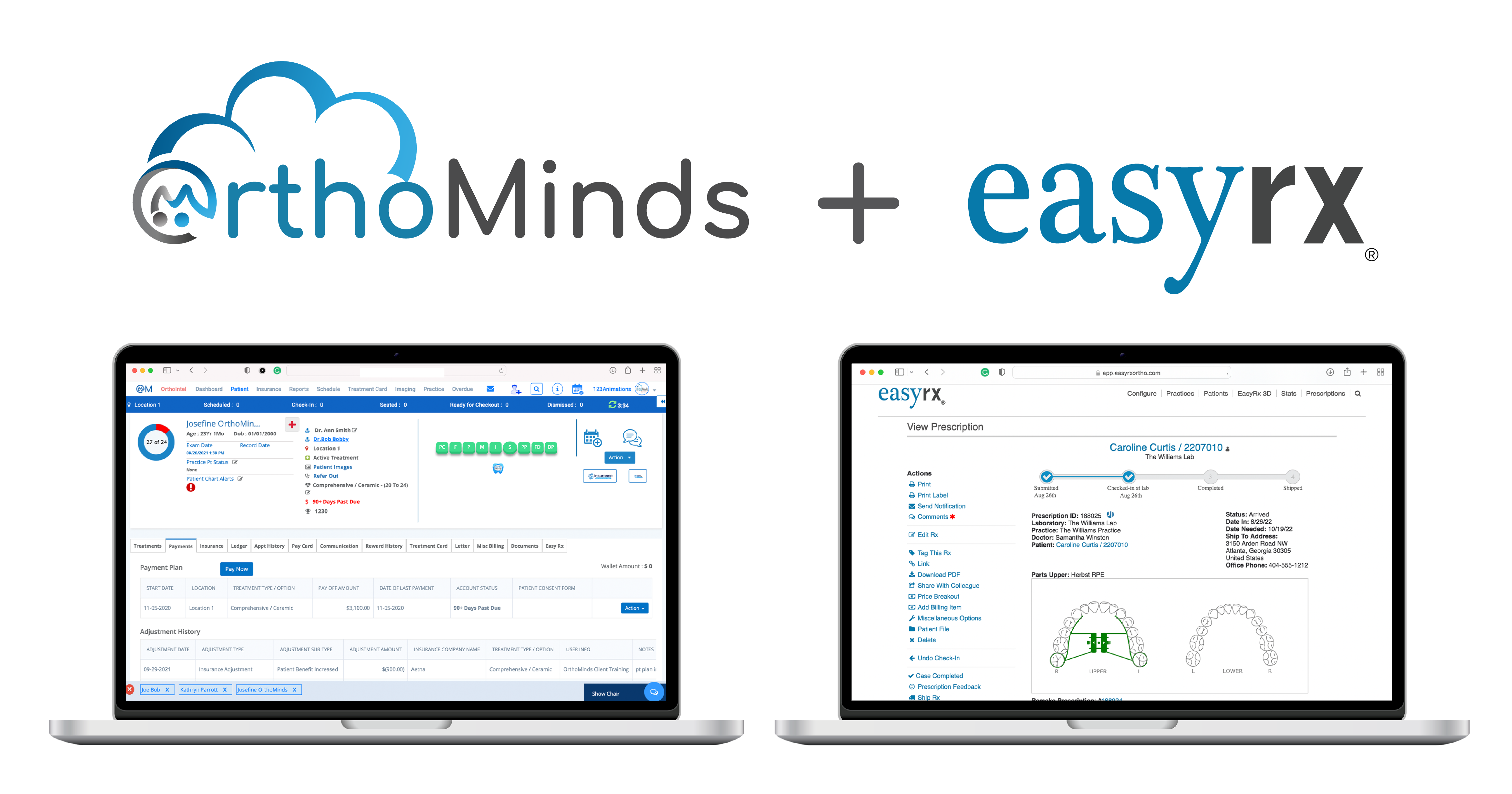 Orthodontic News - EasyRx and OrthoMinds announce integration